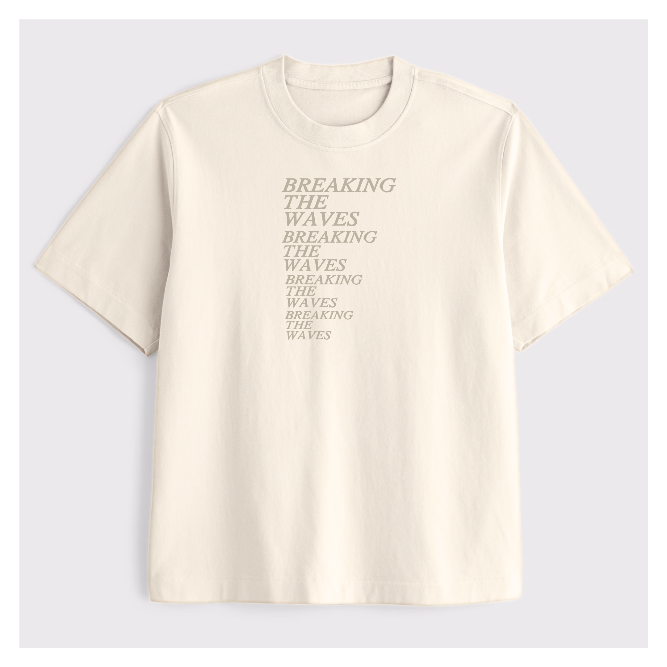 BREAKING THE WAVES - OFF WHITE **ENCOMENDA**